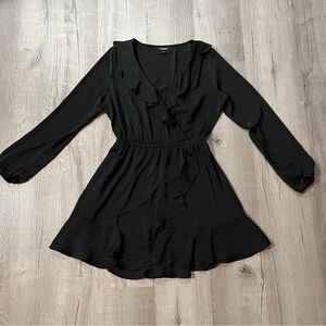 Express Long Sleeve Dress in Black